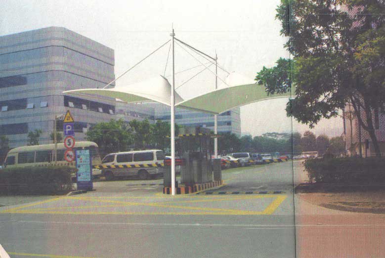充气膜结构粮仓
